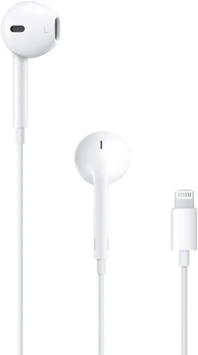Apple Earpods (Lightning Connector) Headphone Plug | In-Ear Wired Hands-free
