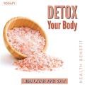 YOGAFY- Himalayan Pink Salt - (350 gm) || HEART HEALTHY Salt Packed with 84 Minerals | Cooking - Seasoning for grilled meats, seafood as well as baking - FOOD GRADE Pet Jar Pack |(FROM INDIA). 