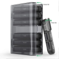 Pill Box Organizer 21 Grids 3 Times One Day Portable Travel with Large Compartments for Vitamins Medicine, Easy Install Easy to Use B. 