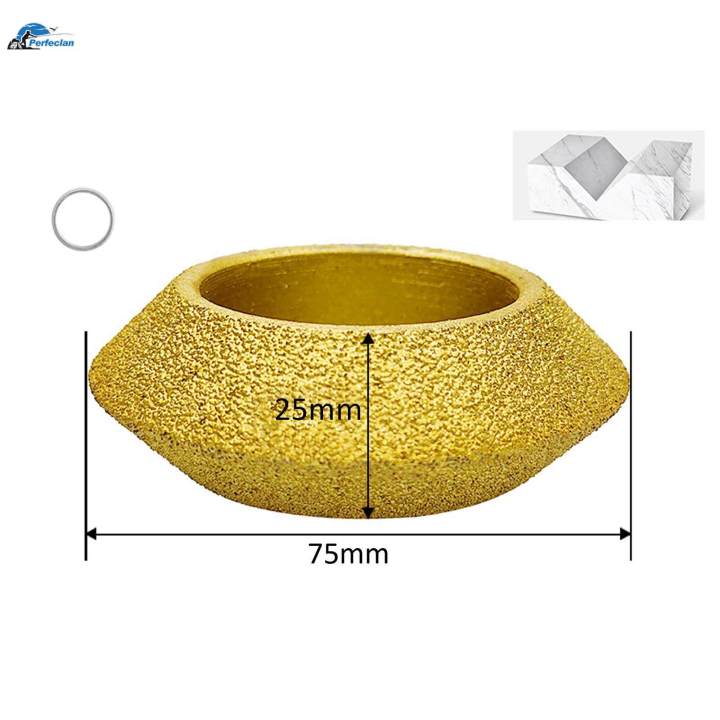 Grinding Wheel V Shaped Groove Grinder for Angle Grinders Marble 25mm