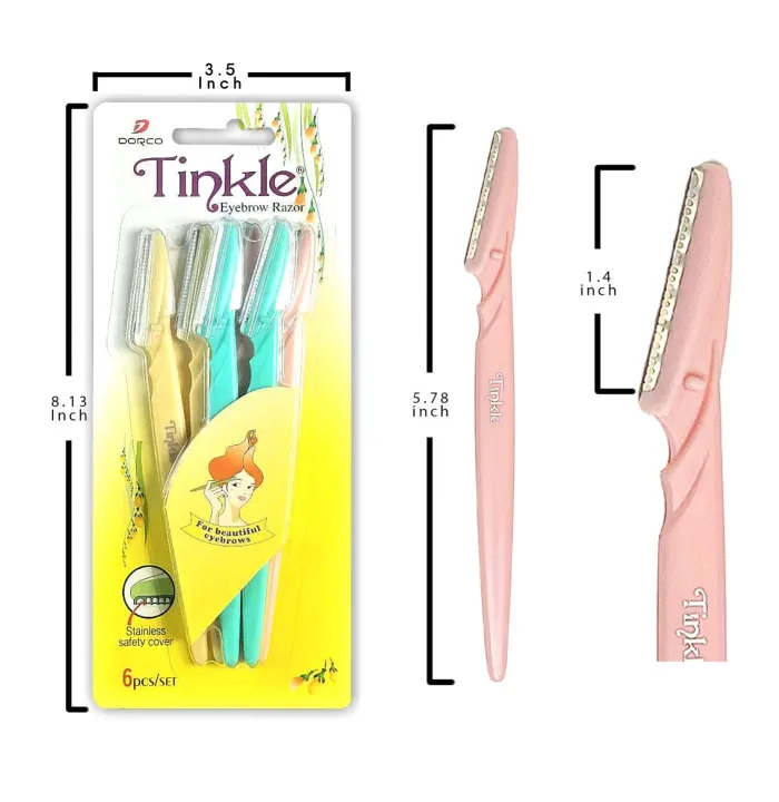 Tinkle%203%20PCS%20Eyebrow%20or%20Face%20Hair%20Removal%20Safety%20Razors%20Trimmer%20Shaper%20Shaver%20-%20Image%206
