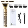 Vintage T9 Hair Trimmer Professional Hair Cutting Machine Rechargeable Trimmer Plastic Body. 