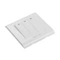 Modular White 3Gang 1way Switch. 