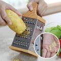 Kitchen Stainless Steel 6-sided Blades Cheese Vegetables Grater Carrot Cucumber Slicer Cutter Box Container Kitchen Tools Cocina. 