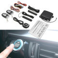 Car PKE Push Start System Keyless Entry Engine Remote Start System. 