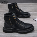 【ALLGOOD】Martin Boots Shoes for Men Safety Boots Ankle Boots  New Mens Safety Shoes MDX08. 