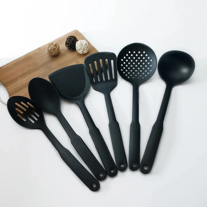 Kitchen%206pc%20spoon%20set%20%20Tools%20-%206%20Pcs%20Kitchen%20Spoon%20Set%206%20PCS%20Kitchen%20Utensils%20Set%20Non-Stick%20Dishwasher%20Safe%20Cooking%20Tools%20Spoon,%20Slotted%20Spoon,%20Spatula,%20Skimmer,%20Ladle,%20Pasta%20Server%20-%20Image%203