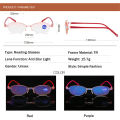 Xinnew TR90 reading glasses for women anti blue light hyperopia magnifier glasses anti radiation with grade 1.0 1.5 2.0 2.5 3.0 3.5 4.0. 