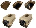 Large Pet IATA Approved Airline Travel Carrier Crate Pets Dog Cat Air Flight Box Checked Vet Visit Kennel Portable Foldable Breathable High Quality ABS PP Plastic Material Car Case Dogs Cats Medium Small Chrome Door Food Water Cup. 