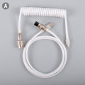 Type-C USB Keyboard TypeC USB Cable Mechanical Keyboard Coiled Aviator Wire 1.5m. 