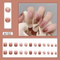nailsnails shiny simple soft nail jelly glue half patch new wear nail soft nail nail art nail piece wholesaleSupports Braces. 