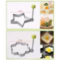 【BestGO】Single 1pcs Random Fried Egg Rings Mold Non Stick for Griddle Pan Egg Shaper Pancake Maker with Handle Stainless Steel Egg Form Cooking. 