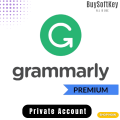 Grammarly premium  Account 1 Month Sole Account. 