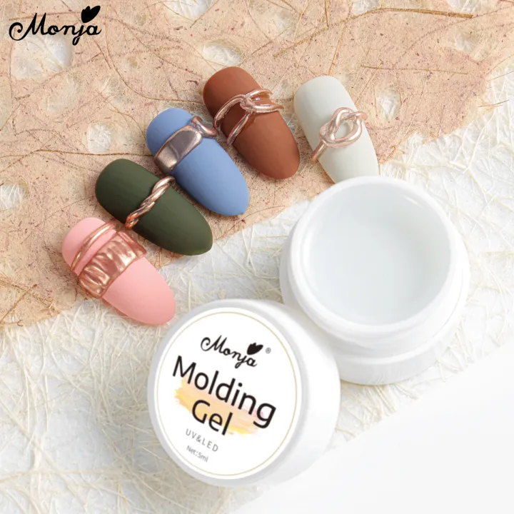 Monja%205ml%203D%20Nail%20Art%20Molding%20Gel%20Stereo%20Carve%20Gel%20PVC%20Soft%20Solid%20Gel%20Knead%20Into%20Various%20Shapes%20Soak%20Off%20UV%20Gel%20Nail%20Art%20Tools%20-%20Image%209