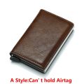 New Carbon Fiber For Apple Airtag Wallet Men Business ID Credit Card Holder Rfid Slim Anti Protect Airtag Slide Wallet DropshipBasketball. 
