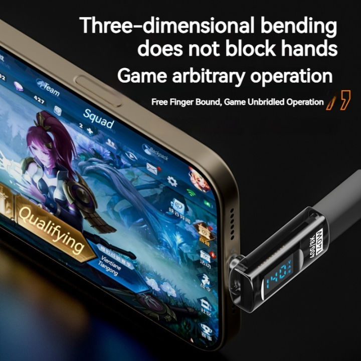 140W%20Digital%20Display%20USB%20Type%20C%20Fast%20Charging%20Adapter%2040%20Gbps%20OTG%20Data%20Transfer%20Adaptador%20for%20Samsung%20Xiaomi%20Phone%20Laptop%20Tablet%20-%20Image%204