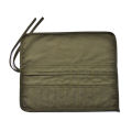 Multifunctional Roll Up Canvas Paint Brush Storage Case High-grade Watercolor Oil Acyrlic Pencil Bag Stationery Tool Storage Bag. 