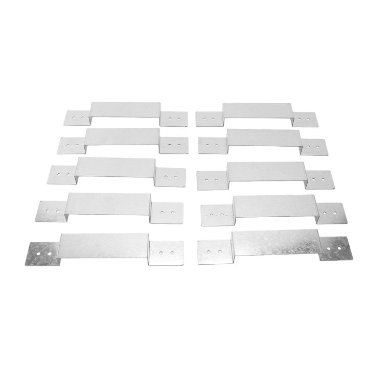 Fence Panel Security Bracket Galvanized Steel Fence Post Security Bracket for Concrete Fence