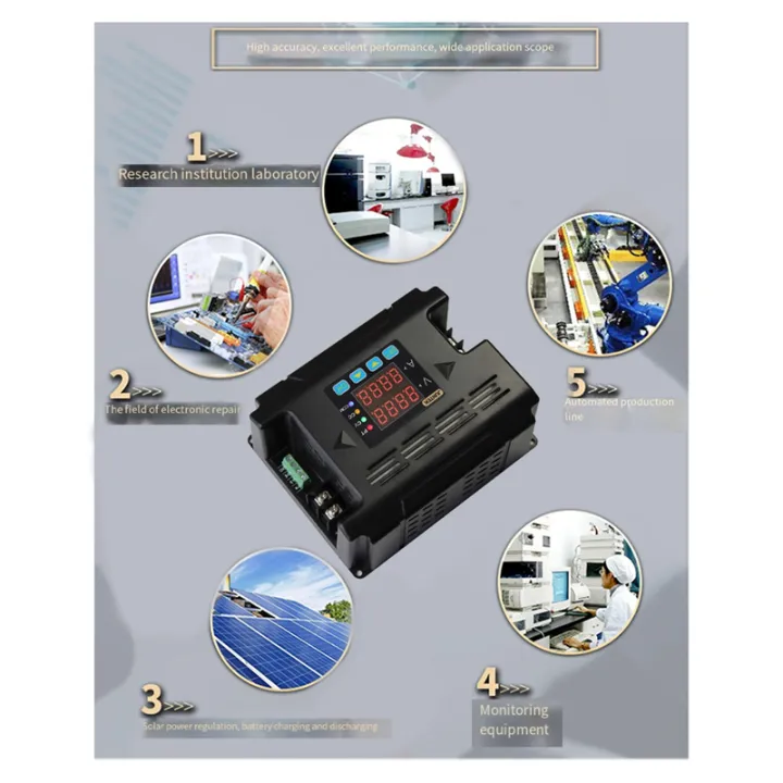 JUNTEK DPM8624-485 24A 60V Programmable DC Power Supply RS485 JUNTEK DPM8624-485 24A 60V Programmable DC Power Supply RS485