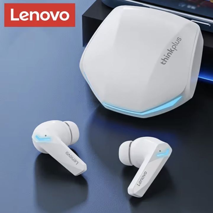 Lenovo GM2 Pro Digital Wireless Earbuds Full Set with Box - Airdotspro TWS Bluetooth Stereo Headphones Earphones Gaming Headsets Airdots Earpods Airpods with Mic M19 M10 M25 M28 M90 F9 AXS EXS Air31 Inpods Pro PRM