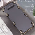Portable Camping Bed Breathable Folding Camping Cot Alloy for Road Trip. 