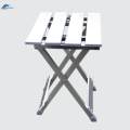 Folding Stool Aluminum Alloy Camp Stool Lightweight Camping Stool Collapsible Stool for Park. 