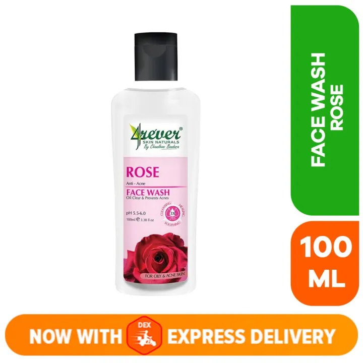 4rever%20Rose%20Anti%20Acne%20Face%20Wash%20100ml%20-%20Image%202
