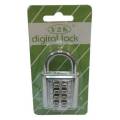 Small 6-Digit Button Combination Padlock 3-Digit Lock Mechanism Blind Button Password Lock Number 10-Digit Password Padlock Drawer Bag for Travel Luggage Lock Baggage Luggage School Locker Shed Cabinet Tool Box Garage Chain Gate Cage Digit Padlock. 