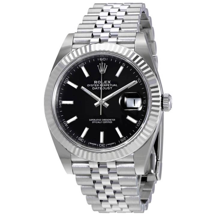 Rolexxx Mens Two Tone Analog wrist Watch