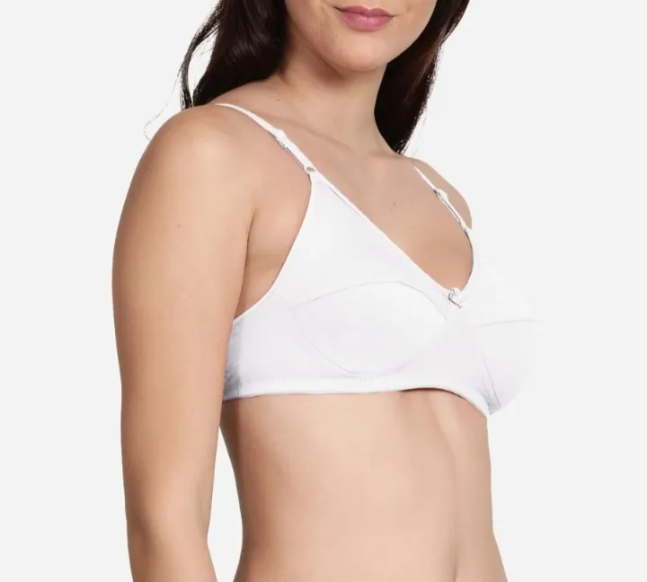 Bay6x Extra Comfort Double Layered - Cotton Bra