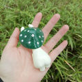 Charming Resin Yoga Mushroom Statue Desktop Ornament Whimsical Mushroom Figure Stretch Mushroom Ornament Practical Pen Holder Fayshow. 