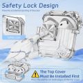 24 Clear 20 Pods 4 Lock Cover for Year 20 with Low Price [4 in 1ide New Anrush] Airpods 4 Clear Case Safety and Cheap Cleaning Kit for Air Case 4 Case. 