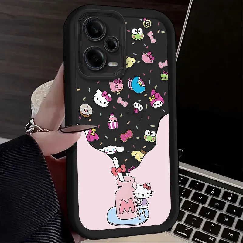 Lovely Hello Kitty Case for Xiaomi Redmi Note 13 12 11 Pro Plus 4G