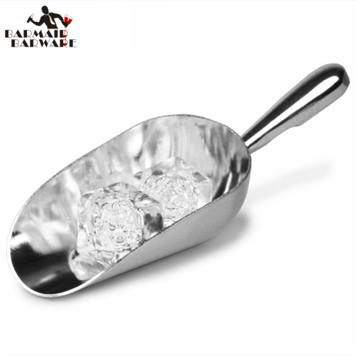 6oz/12oz/24oz Aluminum Ice Scoop Kitchen Food Candy Scoop Food Flour Candy Scoop For Bar Commercial Kitchen Tool
