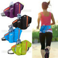 Gym Running Belt Jogging Cycling Waist Pack Pouch Sports Bag 300ML Water Bottles Sports Runner Bag Water Bottle Holder D. 
