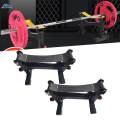 2 Pieces Deadlift Racks Deadlift Exercise for Home Gym Barbell Rack. 