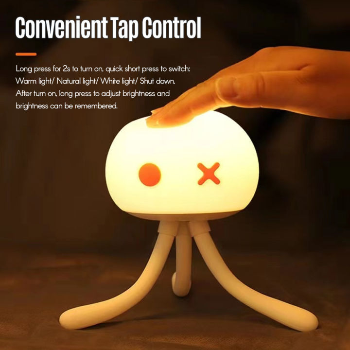Cute%20Jellyfish%20Baby%20Night%20Light%20Dimmable%20Baby%20Bedside%20Lamp%20Silicone%20Kids%20Night%20Lights%20for%20Bedroom%203%20Light%20Modes%20Built-in%20Battery%20Tap%20Control%20with%20Flexible%20Octopus%20Tripod%20-%20Image%203
