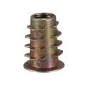 20 pieces M6x 15mm hexagon socket screw thread insert nut for wood. 