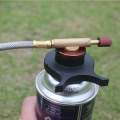 Outdoors Camping Gas Stove Burner Tank Adapter Connector for Long Gas Tank. 