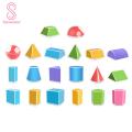 Students Geometry Model 3d Geometry Model Kit for Math Education Learn Volume Surface Area Formulas with 8/12/16/20 Solids Educational Toy for Students. 