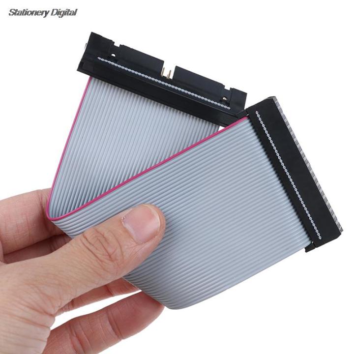 1pc%20IDE%2040%20Pin%20Male%20to%20female%20pata%20hard%20drive%20hdd%20extension%20flat%20ribbon%20cable%205%20inch%20-%20Image%205
