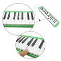 37 Keys Durable ABS Hard case Bee Brand 2 year warranty Melodica Blue pink Green Piano Instrument Soprano Air Piano with Mouthpiece with Hard ABS Case for Music Lovers Beginners Kids - Blue, Pink, Green. 