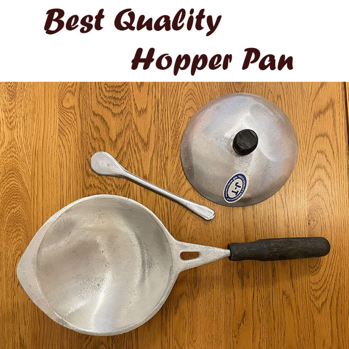 Hopper%20pan%20Hoppers%20Pan%20With%20Wooden%20Handle%20Ceylon%20Traditional%20Appam%20Maker%20SPATULA%20Aluminum%20Hopper%20Pan%20Aluminum%20Appa%20Thachchiya%20-%20Image%203