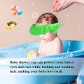 Baby Shower Cap for Boy Adjustable Toddler Bath Shampoo Hat with Ear Protection. 
