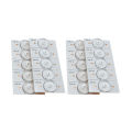 【FOOT SOFA】100/50/20PCS 3V LED Light Beads SMD LED Lamp Light Emitting Diode with Optical Lens Fliter for 32-65 TV Backlight LED Strip DIY. 