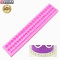 Pearl Chain Decorating Silicone Mold, Sugarcraft Cake Decorating Tools,Fondant Mold Border Cake Mould. 