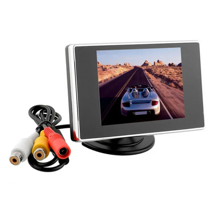 3.5 Inch Car Monitor Monitor Reversing Monitor Two-Way Video | Daraz.lk