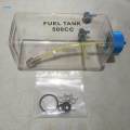 RC Plane Fuel Tank Transparent Fuel Bottle Oil Bottle for Gas Airplane Aircraft 500CC. 