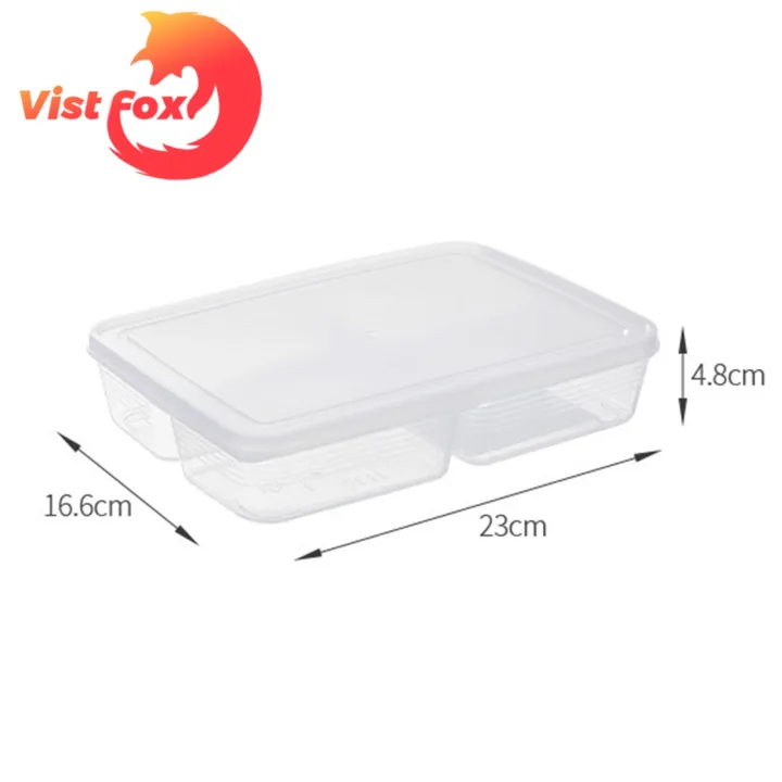 Easy%20to%20Carry%20Lunch%20Box%20Lunch%20Box%20Storage%20Good%20Sealing%20Food%20Grade%20Transparent%204%20Compartment%20Refrigerator%20Versatile%20Kitchen%20Organizer%20Lunch%20Box%20with%20High%20Temperature%20Resistance%20-%20Image%202