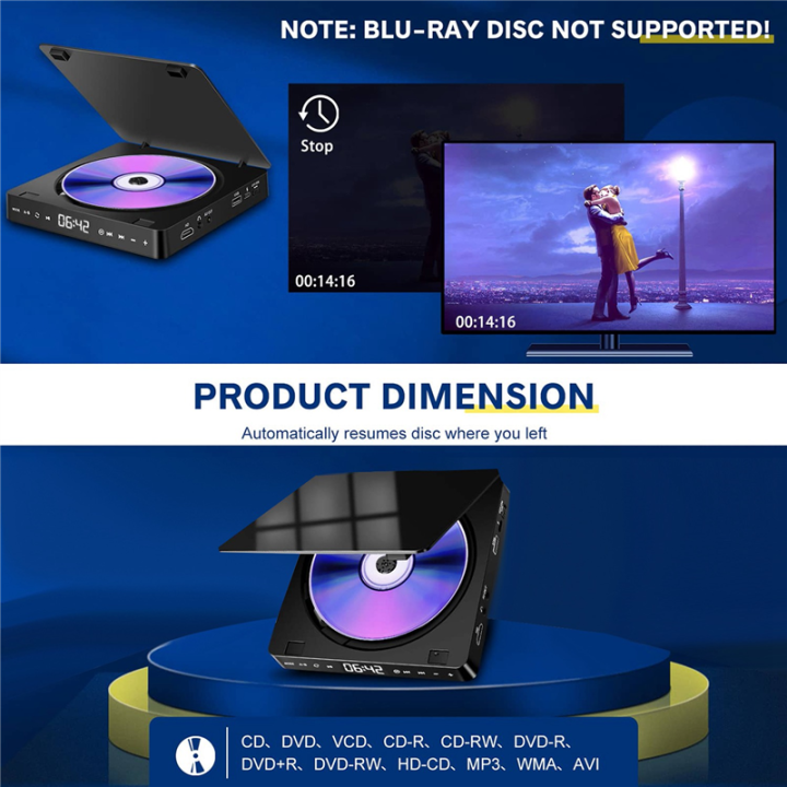 HD%20DVD/VCD%20Player%20Multifunctional%20Player%201080P%20Mini%20Anti-Skip%20DVD%20Player%20with%20Remote%20Control%20-%20Image%203